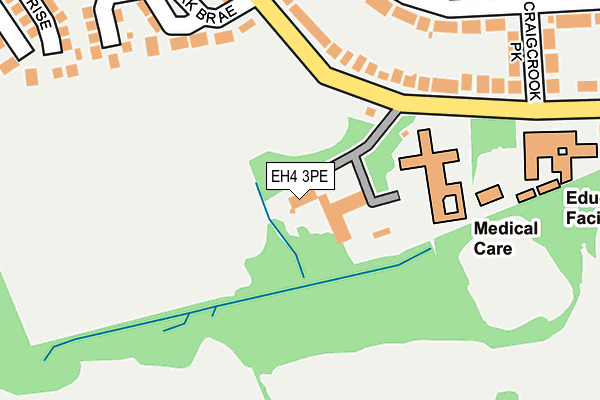 EH4 3PE map - OS OpenMap – Local (Ordnance Survey)