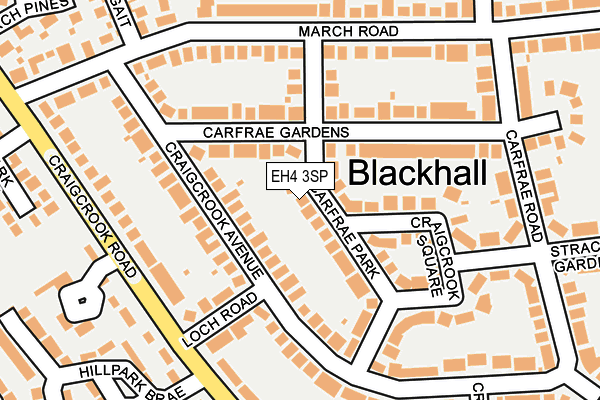 EH4 3SP map - OS OpenMap – Local (Ordnance Survey)