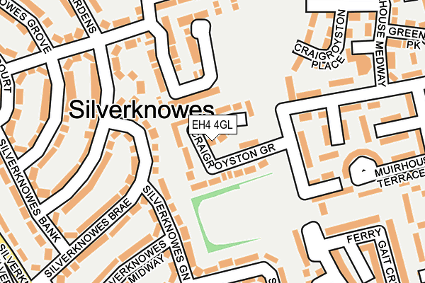 EH4 4GL map - OS OpenMap – Local (Ordnance Survey)