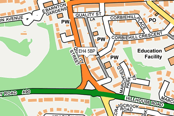 Map of RULE 1 LIMITED at local scale