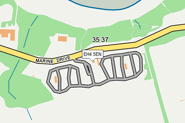 EH4 5EN map - OS OpenMap – Local (Ordnance Survey)