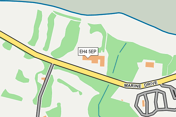 EH4 5EP map - OS OpenMap – Local (Ordnance Survey)