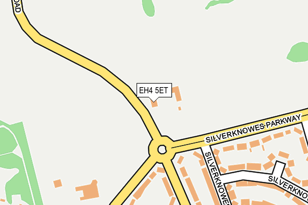 EH4 5ET map - OS OpenMap – Local (Ordnance Survey)