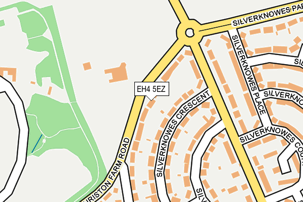 EH4 5EZ map - OS OpenMap – Local (Ordnance Survey)