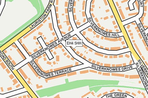 EH4 5HH map - OS OpenMap – Local (Ordnance Survey)