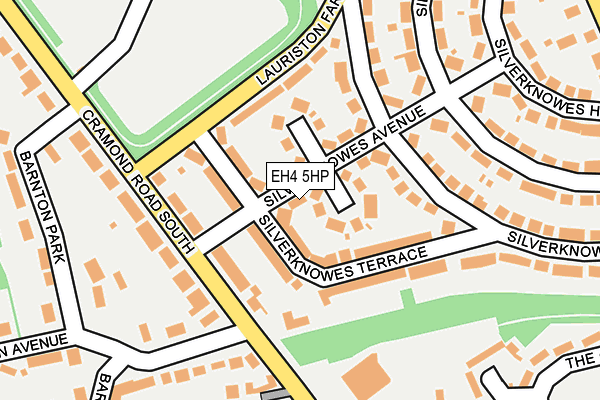 EH4 5HP map - OS OpenMap – Local (Ordnance Survey)