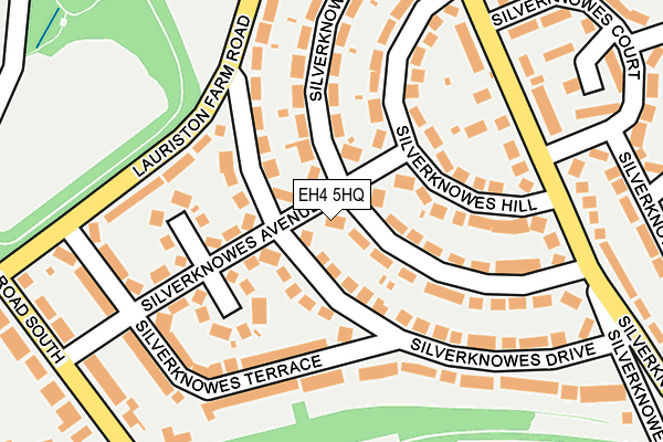 EH4 5HQ map - OS OpenMap – Local (Ordnance Survey)