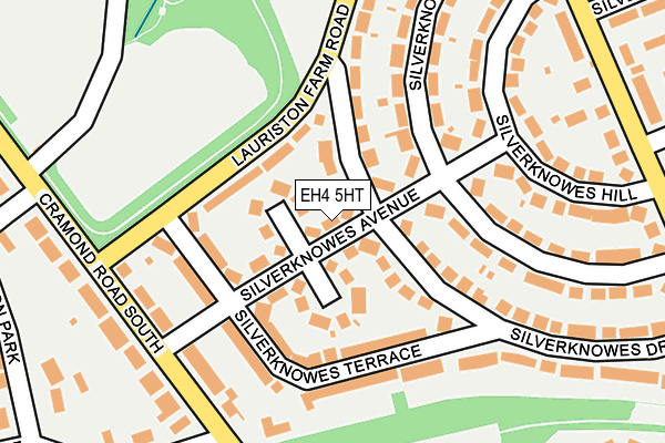EH4 5HT map - OS OpenMap – Local (Ordnance Survey)