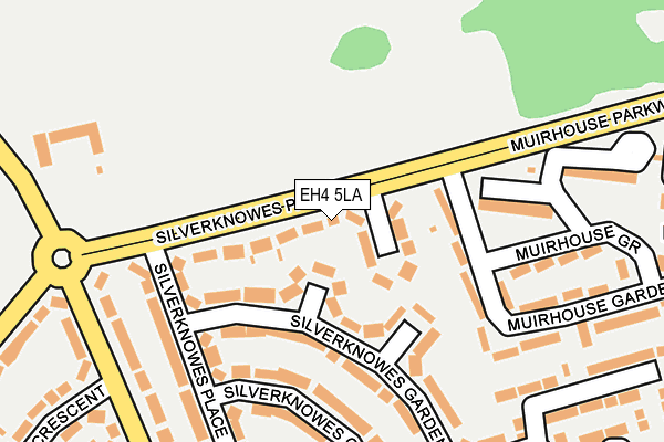 EH4 5LA map - OS OpenMap – Local (Ordnance Survey)