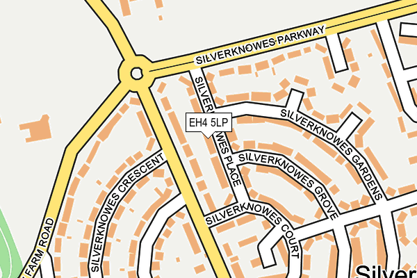 EH4 5LP map - OS OpenMap – Local (Ordnance Survey)