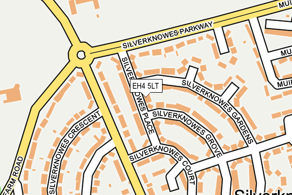 EH4 5LT map - OS OpenMap – Local (Ordnance Survey)