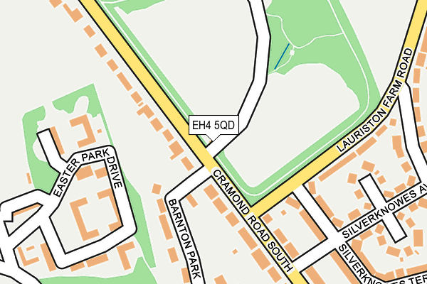 EH4 5QD map - OS OpenMap – Local (Ordnance Survey)