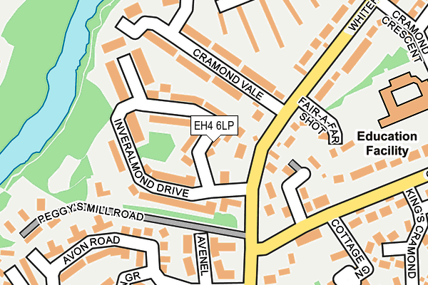 EH4 6LP map - OS OpenMap – Local (Ordnance Survey)