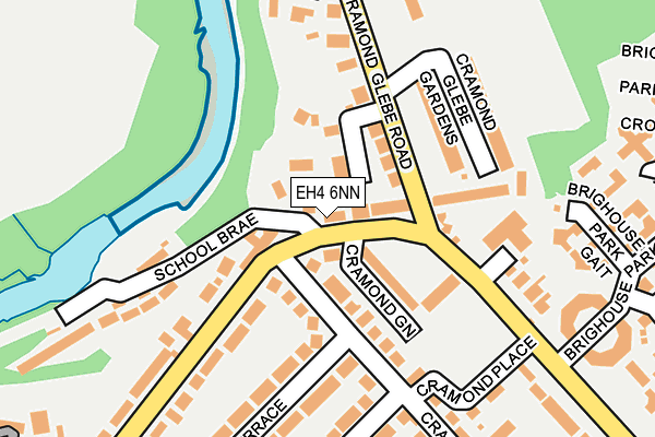 EH4 6NN map - OS OpenMap – Local (Ordnance Survey)