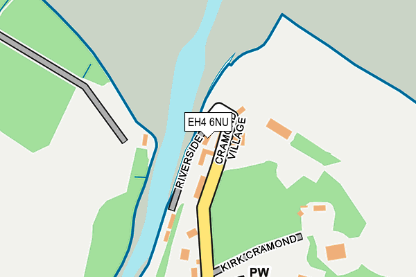 EH4 6NU map - OS OpenMap – Local (Ordnance Survey)
