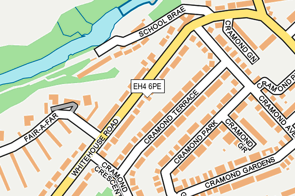EH4 6PE map - OS OpenMap – Local (Ordnance Survey)