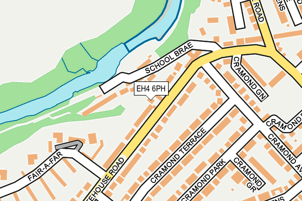 EH4 6PH map - OS OpenMap – Local (Ordnance Survey)