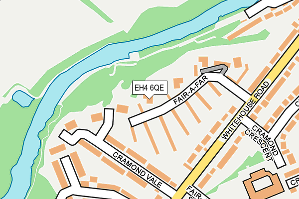 EH4 6QE map - OS OpenMap – Local (Ordnance Survey)