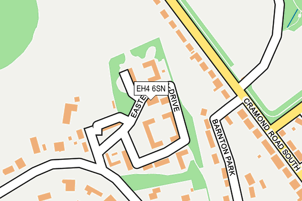 EH4 6SN map - OS OpenMap – Local (Ordnance Survey)