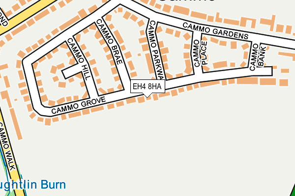 EH4 8HA map - OS OpenMap – Local (Ordnance Survey)