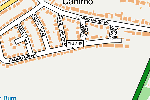 EH4 8HB map - OS OpenMap – Local (Ordnance Survey)