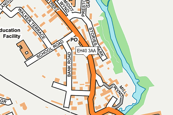 Map of ADV. NEW BRIGHTON LTD at local scale