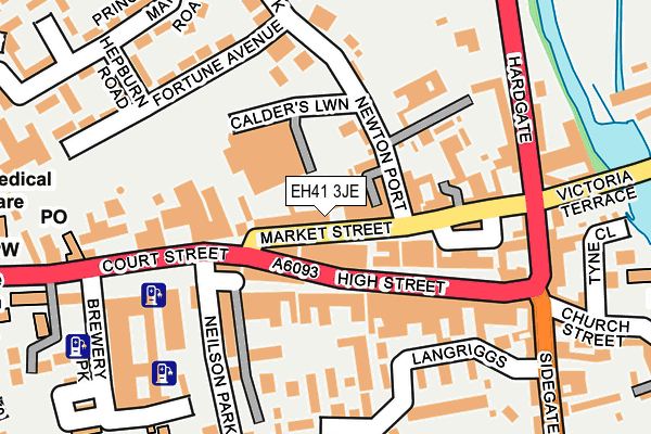 Map of ROPE BASE RIGGING & RESCUE LTD at local scale