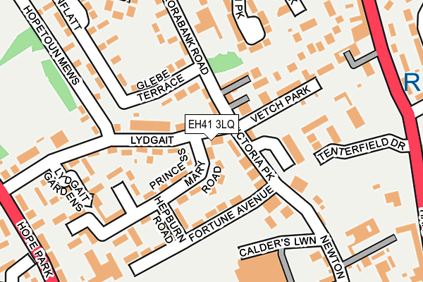 EH41 3LQ map - OS OpenMap – Local (Ordnance Survey)