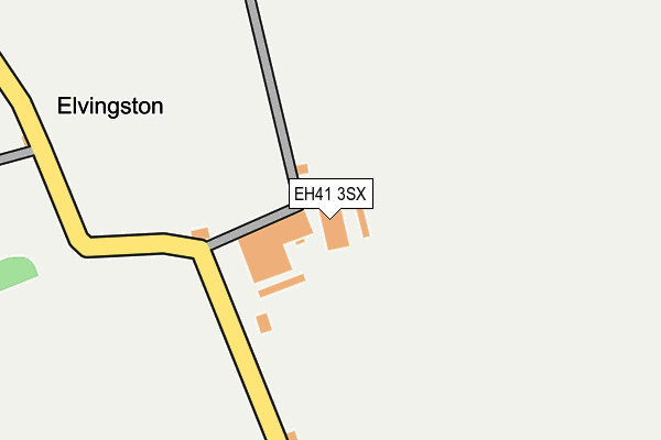 EH41 3SX map - OS OpenMap – Local (Ordnance Survey)