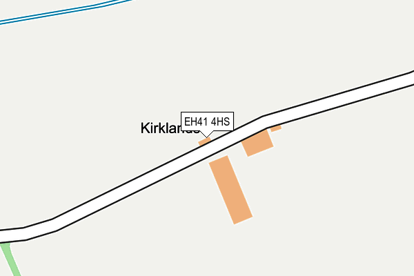 EH41 4HS map - OS OpenMap – Local (Ordnance Survey)
