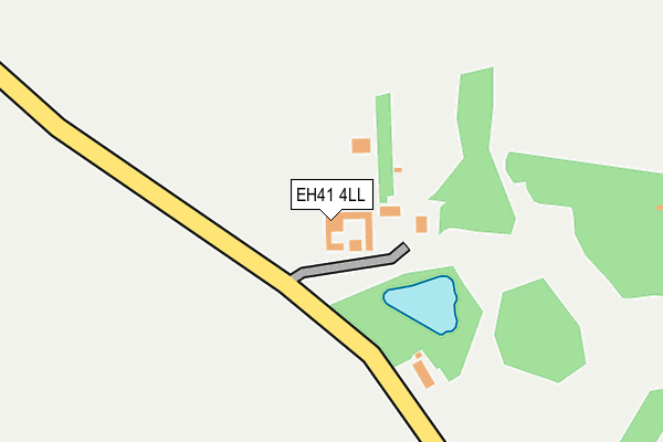 EH41 4LL map - OS OpenMap – Local (Ordnance Survey)