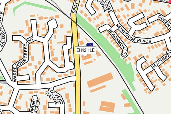 Map of CRUZ PROPERTY MANAGEMENT LTD at local scale