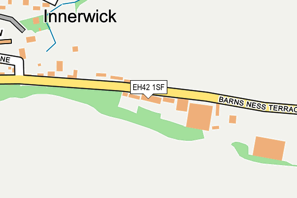 EH42 1SF map - OS OpenMap – Local (Ordnance Survey)