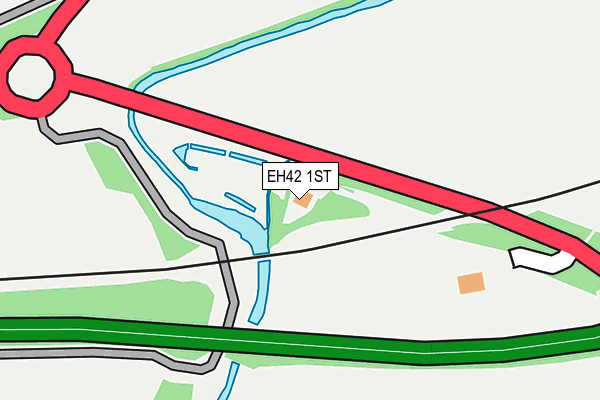 EH42 1ST map - OS OpenMap – Local (Ordnance Survey)