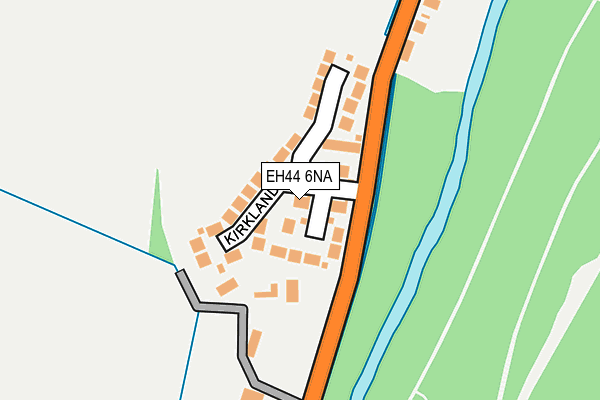 EH44 6NA map - OS OpenMap – Local (Ordnance Survey)