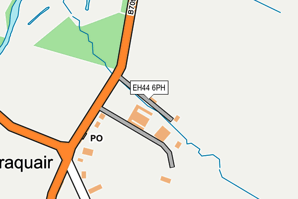 EH44 6PH map - OS OpenMap – Local (Ordnance Survey)