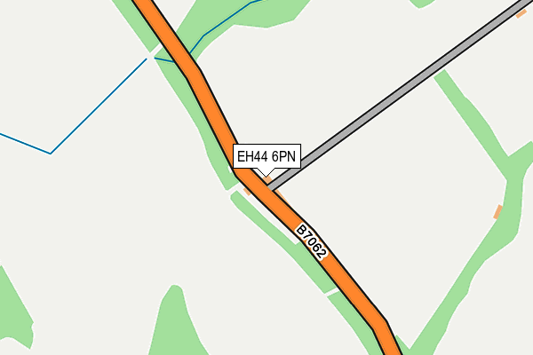 EH44 6PN map - OS OpenMap – Local (Ordnance Survey)