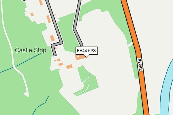 EH44 6PS map - OS OpenMap – Local (Ordnance Survey)