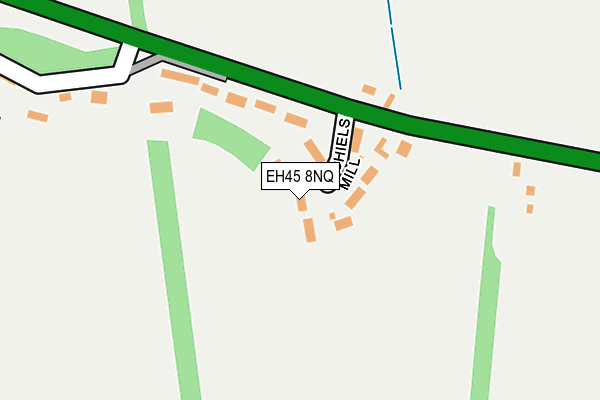 EH45 8NQ map - OS OpenMap – Local (Ordnance Survey)