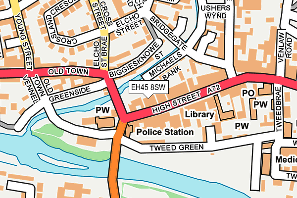 Map of TWEED FINANCIAL SERVICES LTD at local scale