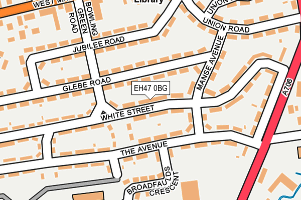 EH47 0BG map - OS OpenMap – Local (Ordnance Survey)