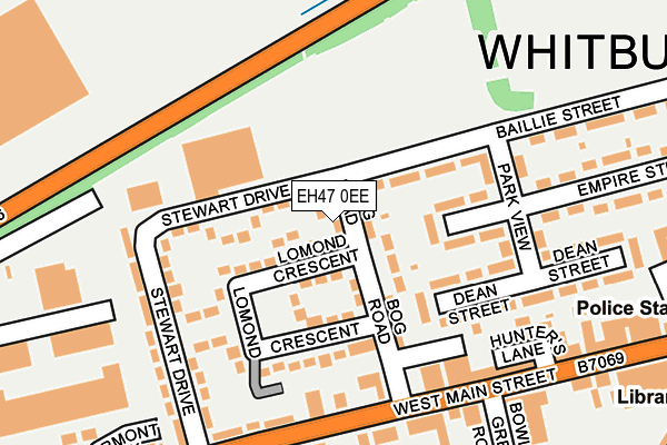 EH47 0EE map - OS OpenMap – Local (Ordnance Survey)