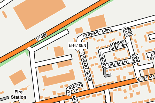 EH47 0EN map - OS OpenMap – Local (Ordnance Survey)