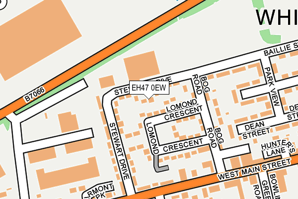 EH47 0EW map - OS OpenMap – Local (Ordnance Survey)