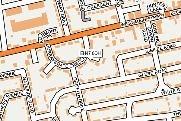 EH47 0QH map - OS OpenMap – Local (Ordnance Survey)