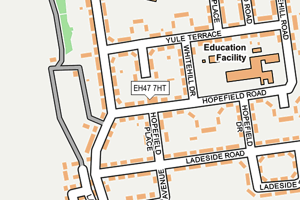 EH47 7HT map - OS OpenMap – Local (Ordnance Survey)