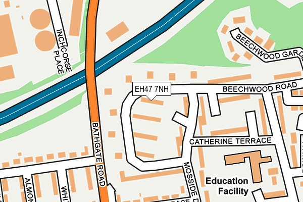 EH47 7NH map - OS OpenMap – Local (Ordnance Survey)