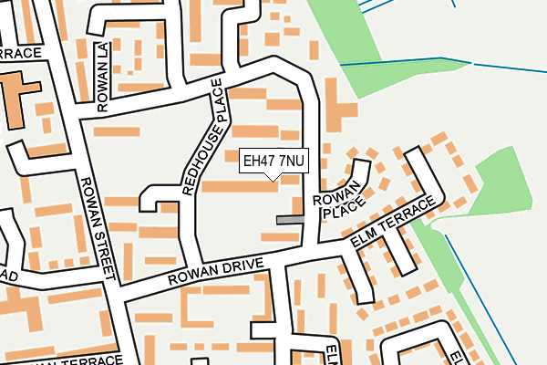 EH47 7NU map - OS OpenMap – Local (Ordnance Survey)