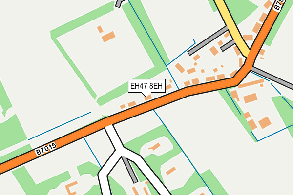 EH47 8EH map - OS OpenMap – Local (Ordnance Survey)