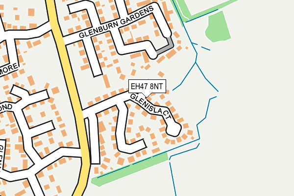 EH47 8NT map - OS OpenMap – Local (Ordnance Survey)